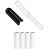 Mini Travel Lint Roller with Cover and 4 Refills Total