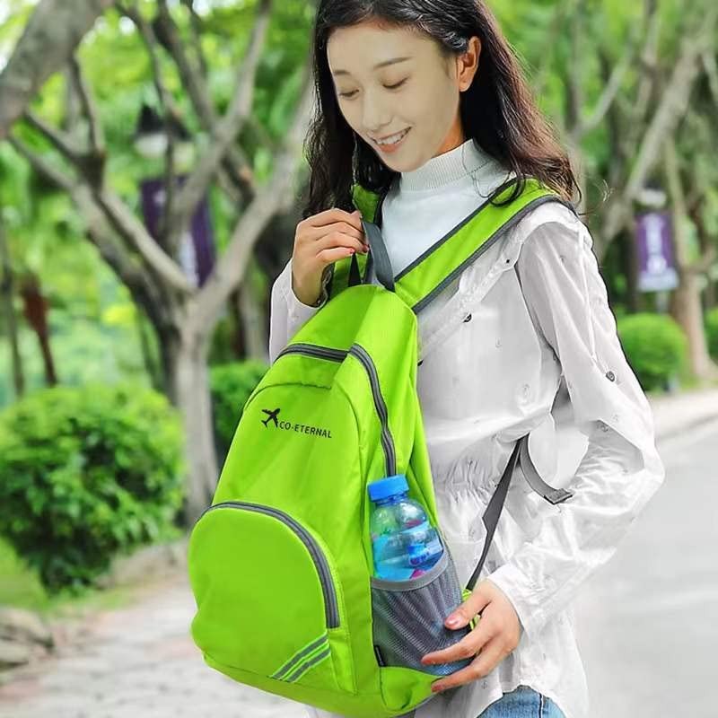 Geboldil Men's and women's waterproof backpack traveling backpack blue