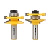 YONICO Cabinet Door Rail and Stile Router Bits Set 2