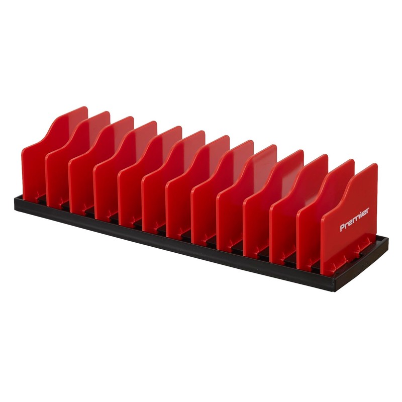 Sealey PR02 Pliers Rack, Red, 300mm