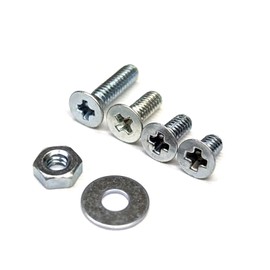[M2 x 4 - M2 x 8] Countersunk Head Machine Screw Set, Uniqlo [M2 x 4, M2 x 5, M2 x 6, M2 x 8]