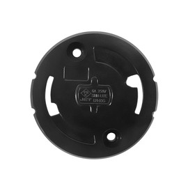 Pispoer Round Full Hook Ceiling Camel Full Terminal Lighting Fixture Wiring Easy Installation No Construction Required Black Set of 1