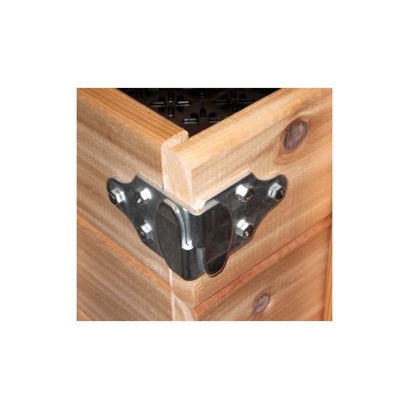 Trailer Wood Sides Latch Rack Stake Body Gates Corner Brackets