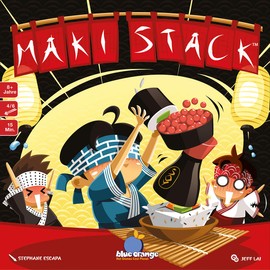 Blue Orange BLO0012 Maki Stack, Geschicklichkeits-Spiel Asmodee