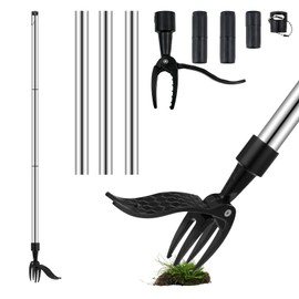 cwdvovy Manual Weed Weeder, Removable Weed Removal Tool, Garden Tools, Garden Weed Remover, Garden Weed Hoe, Lawn Weed Hoe (A)