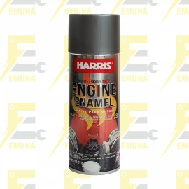 Harris Engine Enamel Cast Iron Gray Harris Heat Resistant Engine Enamel Motor Spray Paint 1 bottle