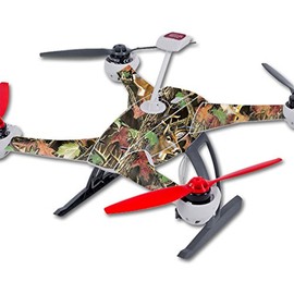 MightySkins Skin Compatible with Blade 350 QX3 Drone – Buck Camo | Protective, Durable, and Unique Vinyl Decal wrap Cover | Easy to Apply, Remove, and Change Styles | Made in The USA