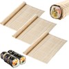 AONAYO Pack of 3 Sushi Mats, Sushi Maker, Sushi Roller,