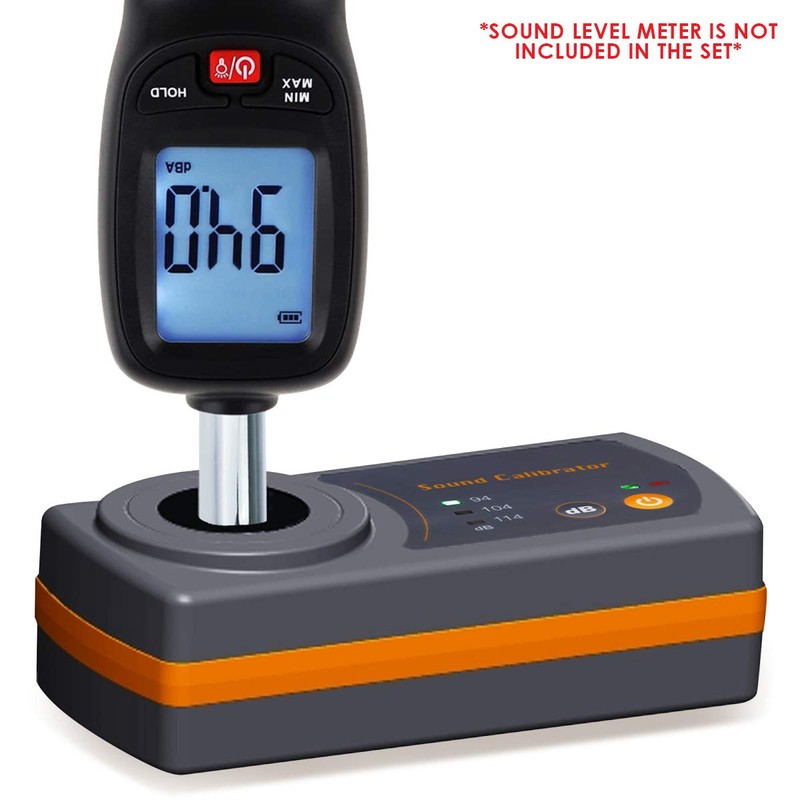 Data Logging Sound Level Calibrator Meter with Backlight and Decibel