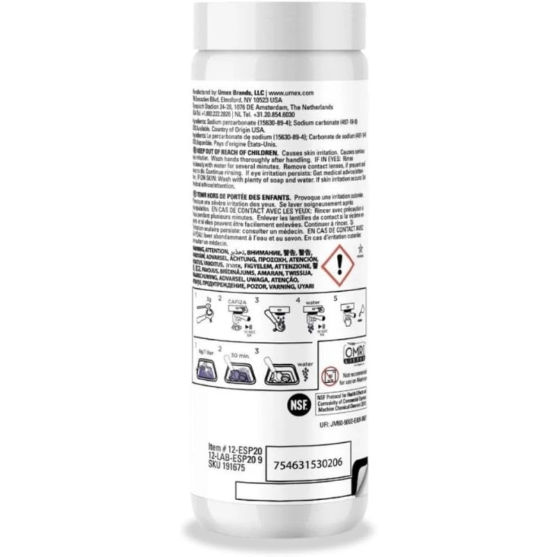 Urnex Espresso Machine Cleaning Powder - 566 grams - Cafiza