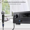 Cable de micrófono XLR hembra a TS mono de 1/4