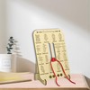 Learn Knot Training Board,Wooden Knot Tying Practice Board Kit with