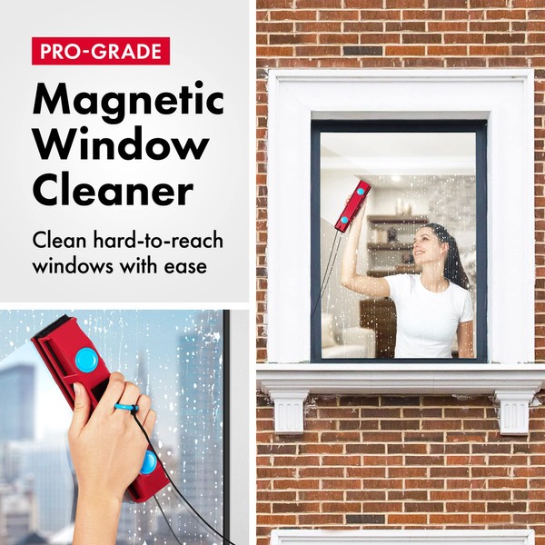 Tyroler Bright Tools Tyroler Magnetic Window Cleaner | for Single-Glazed