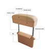 AOWIS Car Console Armrest Box Arm Rest Height Adjustable Comfort
