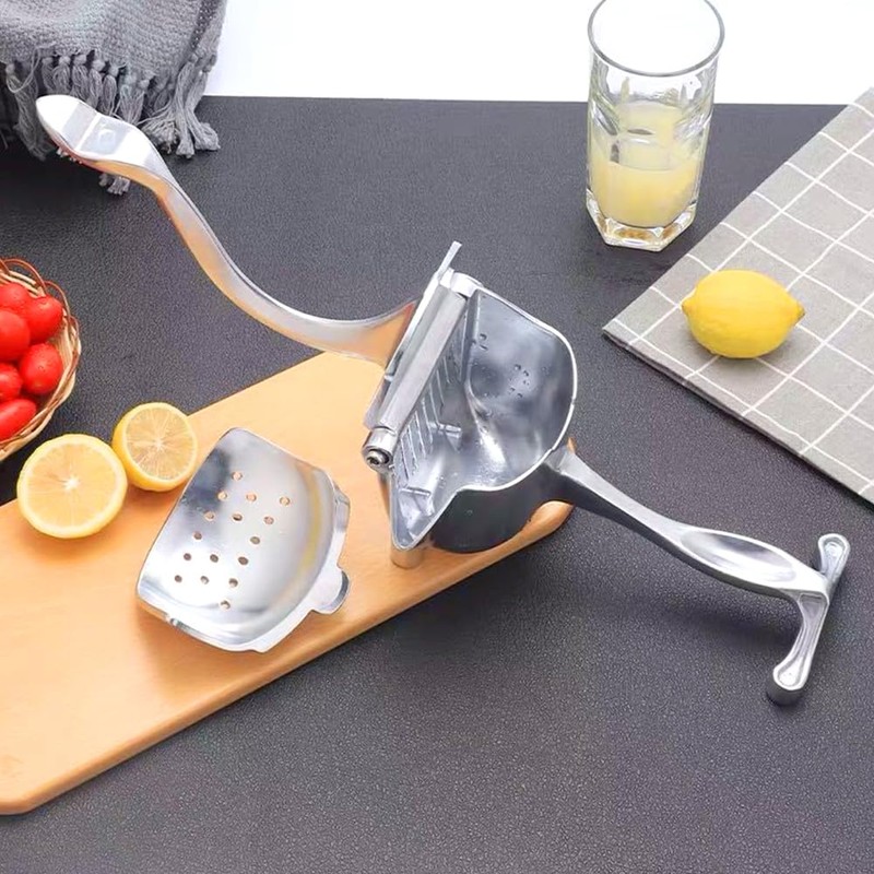 Lemon Squeezer - Manual Juicer Hand Press w/Pour Spout -