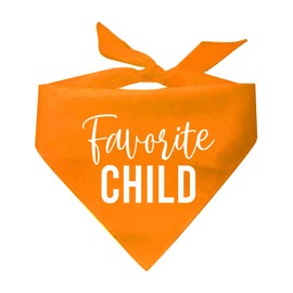 Favorite Child Dog Bandana (Assorted Colors)