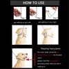 Mogoko Stainless Steel Dog Choke Chain Collar, Puppy Metal P