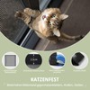 BKSAI Window Fly Screen, Cat Screen, No Drilling, Cat Net,
