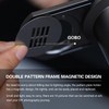 DF DIGITALFOTO GOBO Optical Snoot, Flash Projector Attachment, 14 Gobos,