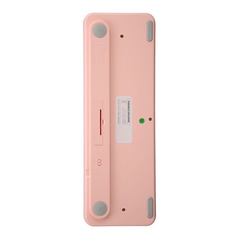 Wireless Keyboard Mouse Combo Mini Portable Retro Silent 2.4G Wireless