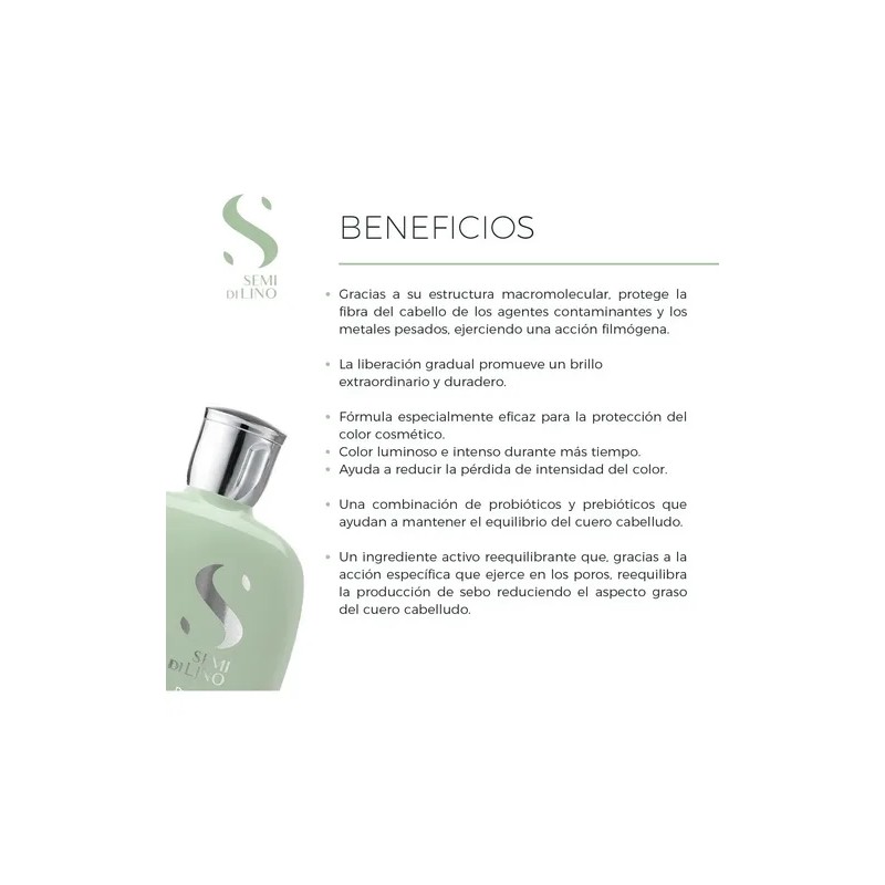 Shampoo Reequilibrante Cuero Cabelludo Alfaparf Graso 250ml