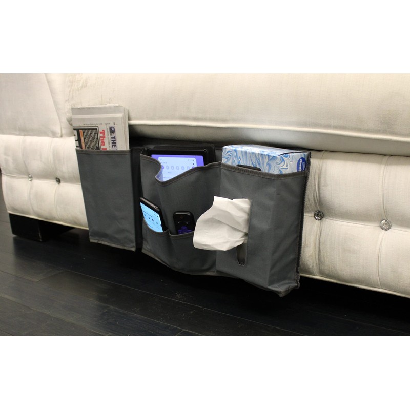 Dependable Industries inc. Essentials 5 Pocket Bedside Couch Caddy Organizer
