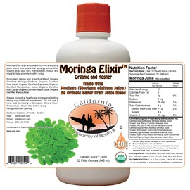 Moringa Elixir a 32 oz Organic Juice Blend from CAOH