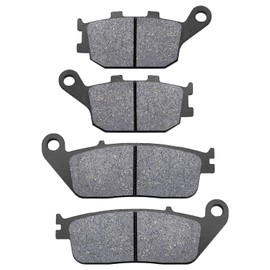 Front & Rear Brake Pads for Honda VTX 1300 C R T 2004-2011, VTX 1300S Retro 2003-2007, VT 1300 CR CT CS Sabre 2010-2014, VT1100 C2 Shadow 1100 ACE Sabre 1995-2007, VT1300 CX Fury
