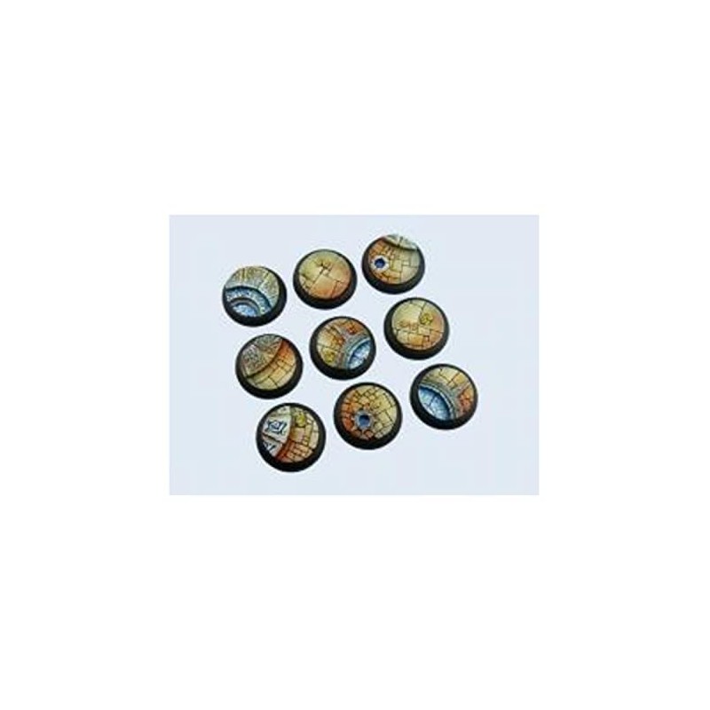 Micro Art Studio Round Wide Lip Arcane 30mm Bases (5)