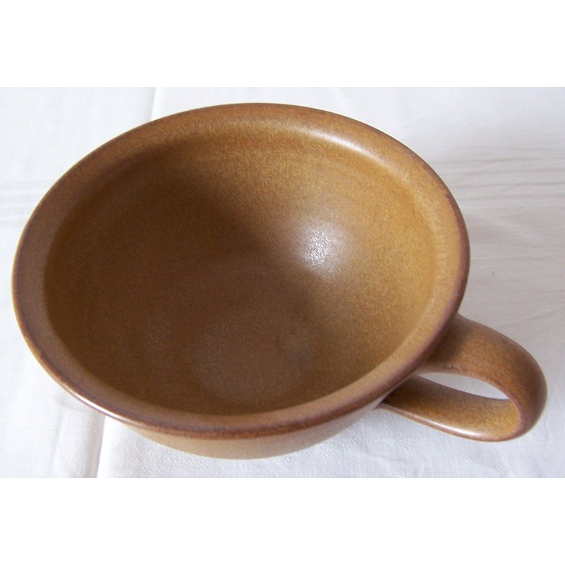 Töpferei Annett Fischer Coffee Bowl Hand-Potted Height 7 cm Diameter