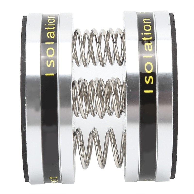 4PCS Aluminum Spring Speakers Spikes Isolation Stand Feet Pad Shockproof