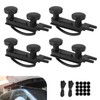 EFUTURETIME Set of 4 Roof Box Attachment, Universal Car Van