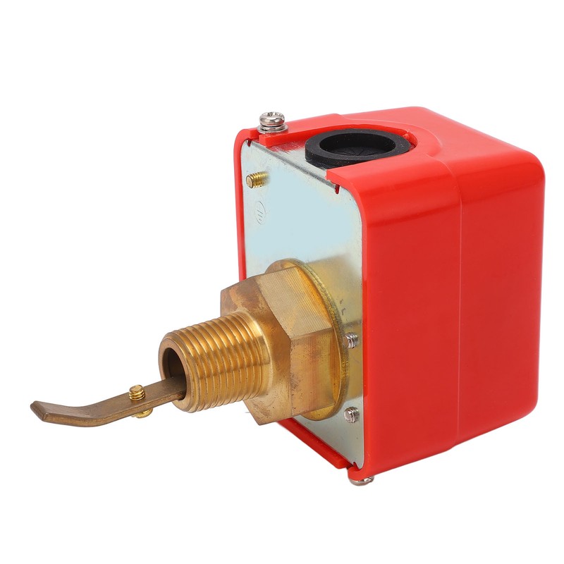 Water Flow Switch Paddle Control Brass SPDT Contacts 15A Flow