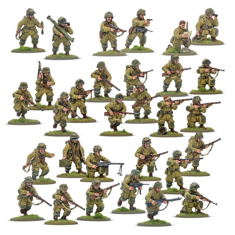 Warlord Games US Airborne D-Day Platoon - 28mm Plastic Bolt