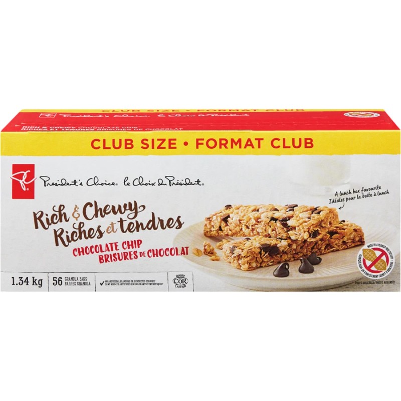Loblaws Inc. President's Choice Rich & Chewy Chocolate Chip Granola