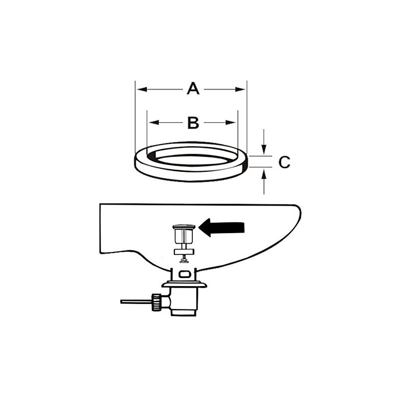 CORNAT TEC380241 O-Ring Gaskets Unit for Eccentric Plugs
