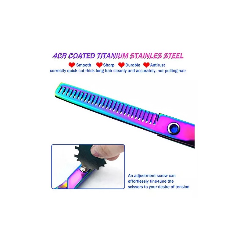 Ligicky Kit De Tijeras Para Cortar El Pelo Ligicky Professional