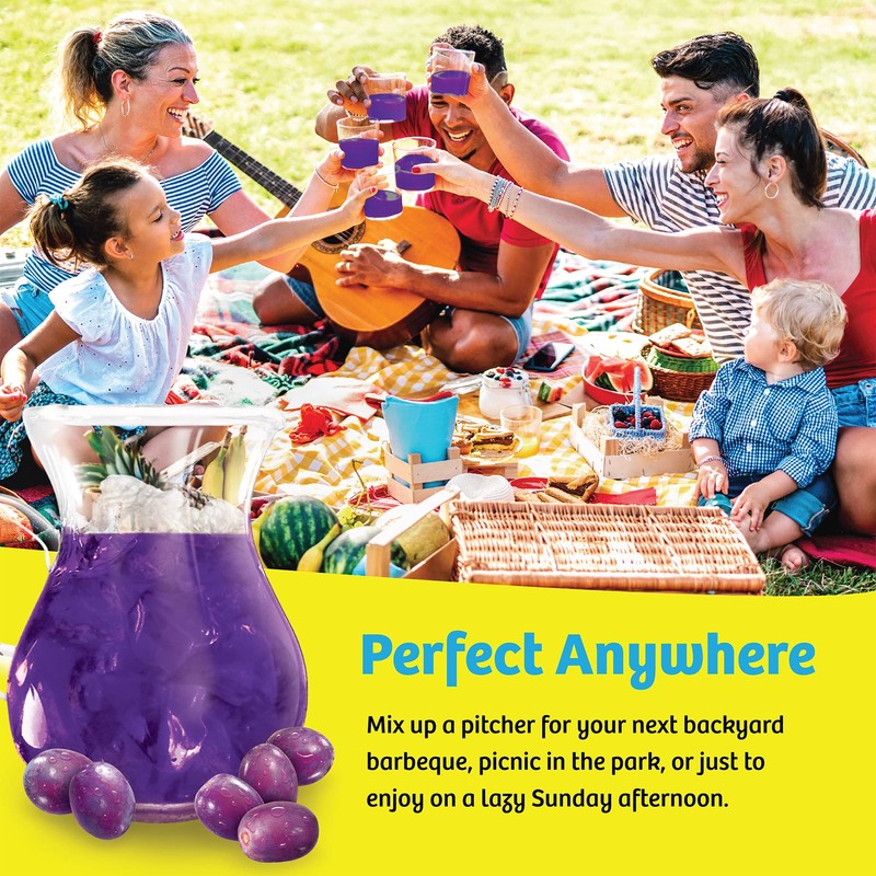 Wyler's Light Pitcher Packs, Water Drink Mix,Grape,6 Pitcher Packets