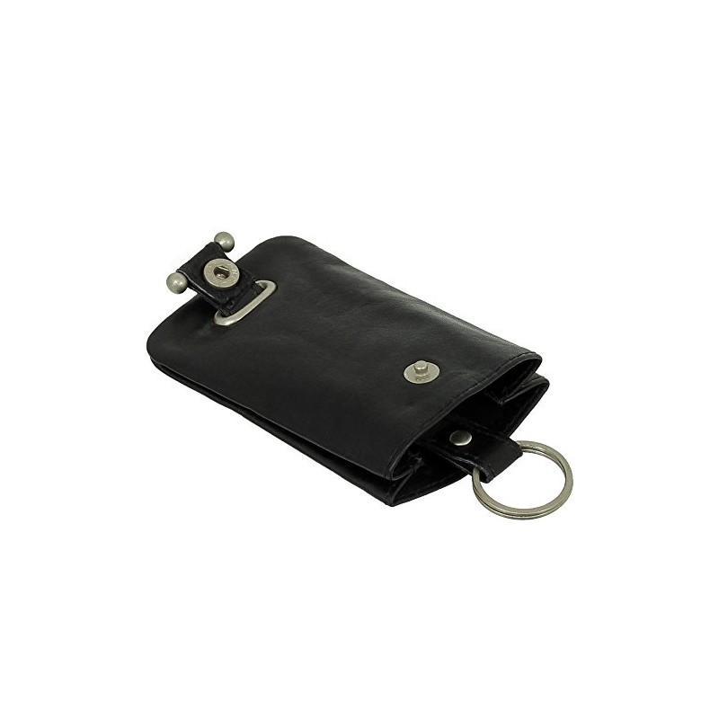 Leather Key Case VariousColours Black