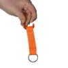 Karteo® Lanyard Short Lanyard Carabiner and Key Ring Orange with