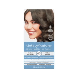 Tints of Nature Permanent Hair Colour 4C Medium Ash Brown 130ml