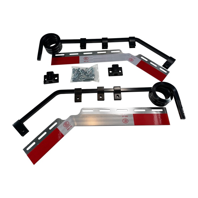 IBESTWOLF Pair Angled Down Bar Type Truck Mud Flap Hangers
