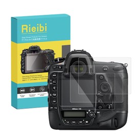 Rieibi (3 Packs) Screen Protector for Nikon D5 Digital Camera, 0.33mm 9H Hardness Tempered Glass Film for Nikon D5 Anti-Fingerprint Anti-Scratch Ultra-clear