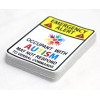 Real Sticky Emergency Alert Autism Sticker Autistic Awareness Vehicle Safety
