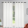 TOAVA DECO Blackout Curtains 63 Inch Length Energy Efficient Thermal