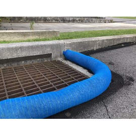 PIG Sediment Filter Sock - for Erosion Control and Storm Drain Protection - Dia. 5" x 5' L - Blue - PMB30046