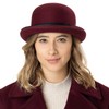Mayser Viril Melone Hat Women/Men - Made in The EU