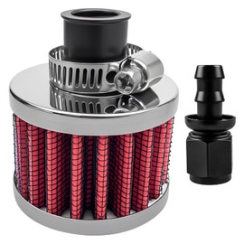 6 AN Female Fitting Kit with Filter Fuel Breather Vent Fit for Fuel Requiring a Female Vent Fitting Filter Connector Kit