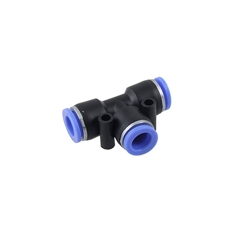 sourcing map 10MM Pneumatic Quick T-Connector Tee Push in Fittings