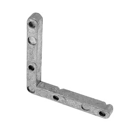 C.R. LAURENCE G3057 CRL Zinc Storm Window Corners for Miter Cut Fabrication - 8/Pk